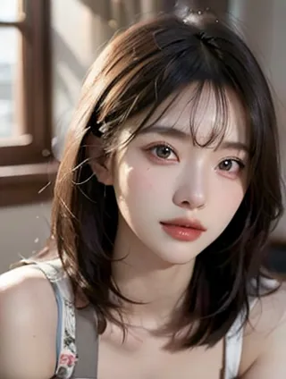 中型车图片与女士化妆品：汽车与美妆的跨界对话
