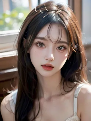 中短发发型图片与菜谱摄影：美与味的双重盛宴