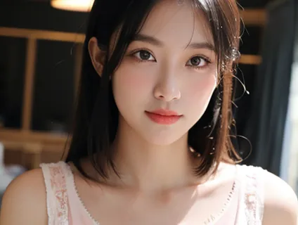 13岁美女与锦鲤鱼：一场关于成长与梦想的视觉盛宴
